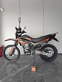 Мотоцикл Regulmoto GRIZZLY СЕРЫЙ/ОРАНЖЕВЫЙ