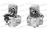 Двигатель в сборе 4Т ZS 172FMM-6А (4 клапана) CB250-F (72x61,4) Zongshen грм цепь, 5ск (б/балансир.)