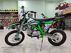 Питбайк Wels TX 125 14/17 (125 сс.,электростартер) ЗЕЛЕНЫЙ